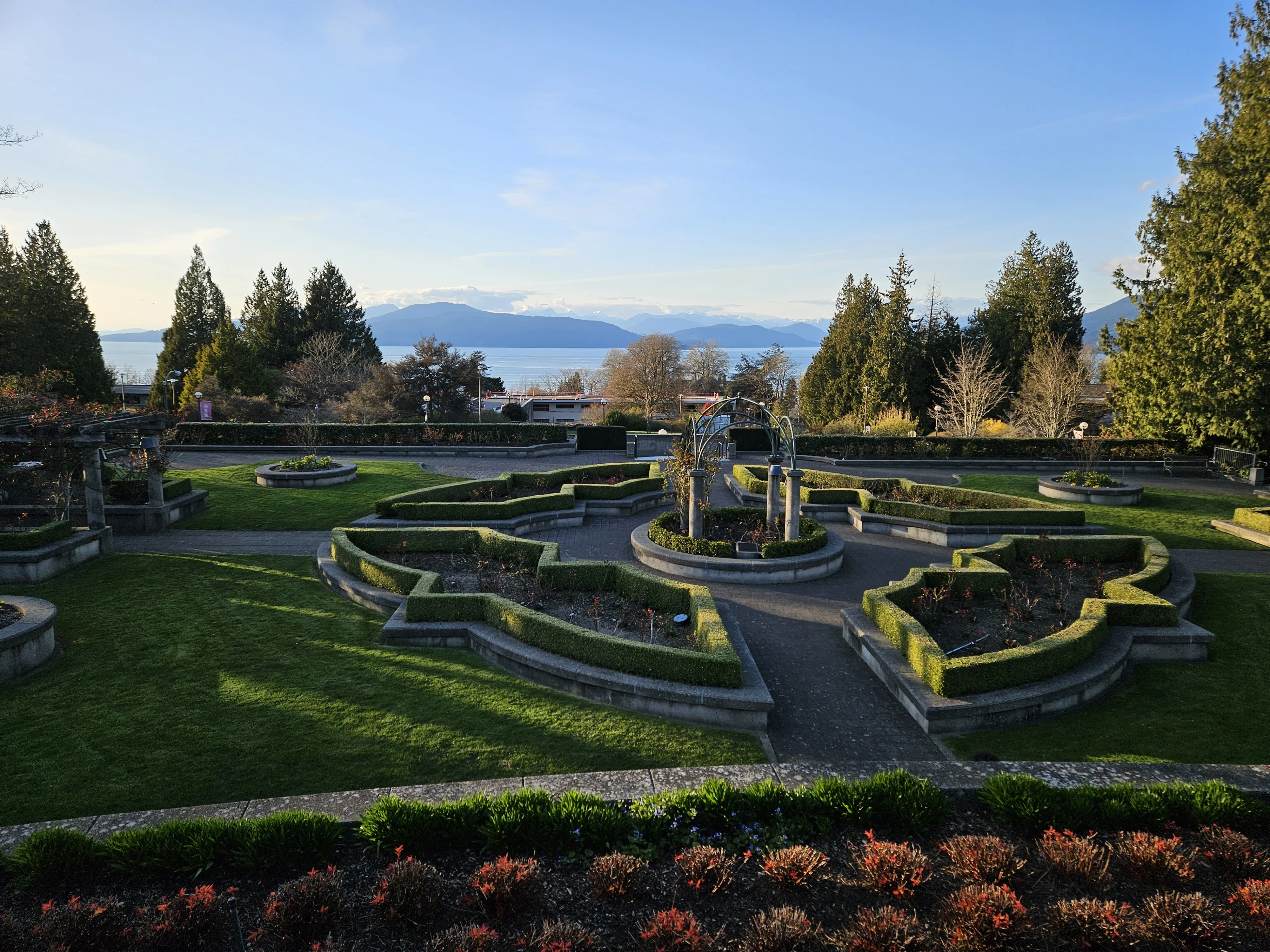 The Famous UBC Rose Garden