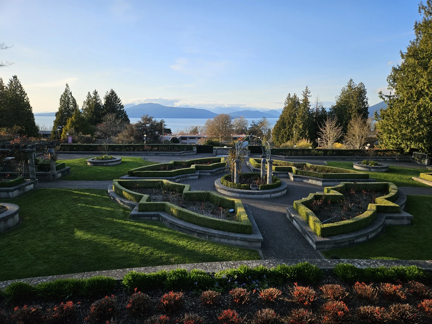 The Famous UBC Rose Garden