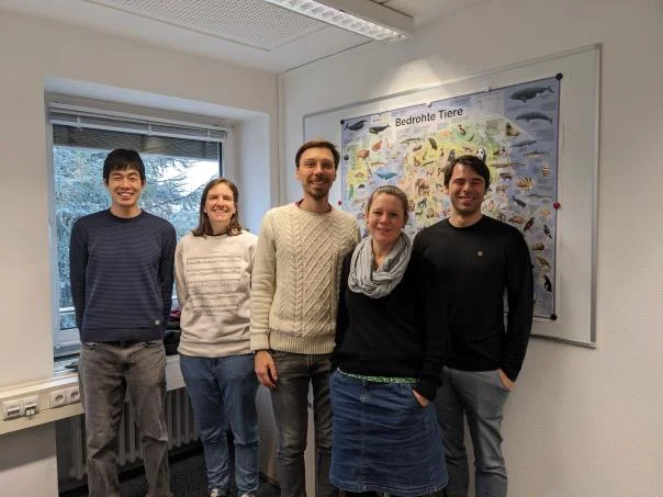 Marco Salvatori with the AEcoMod team