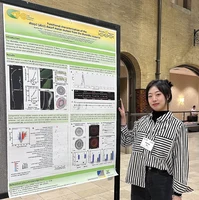 Xuelian Du presented her poster at the 67th maize genetics conference in St. Louis