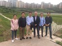 Frank Hochholdinger and Peng Yu visited China