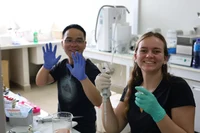 Lab work in Antananarivo