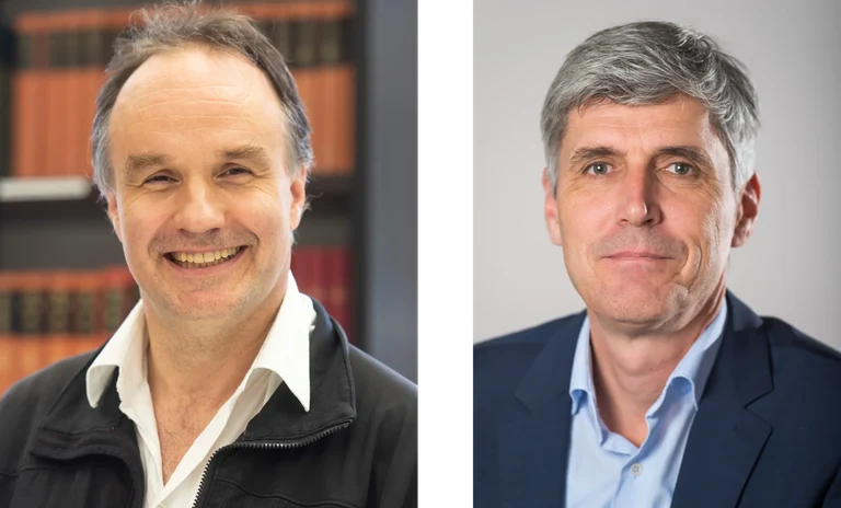 Prof. Wulf Amelung  und Prof. Frank Ewert