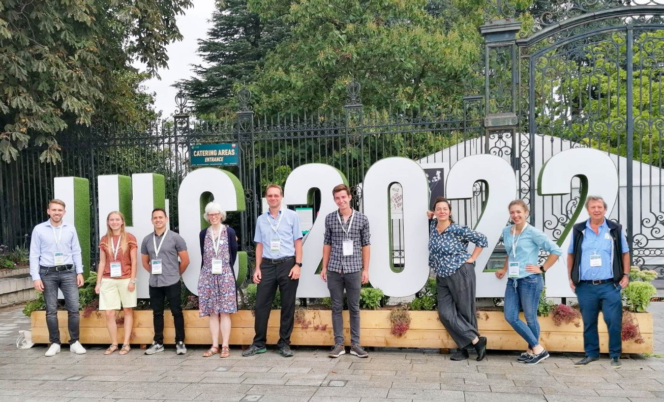 The HortiBonn participants at the 31st International Horticultural Congress (IHC) in Angers.