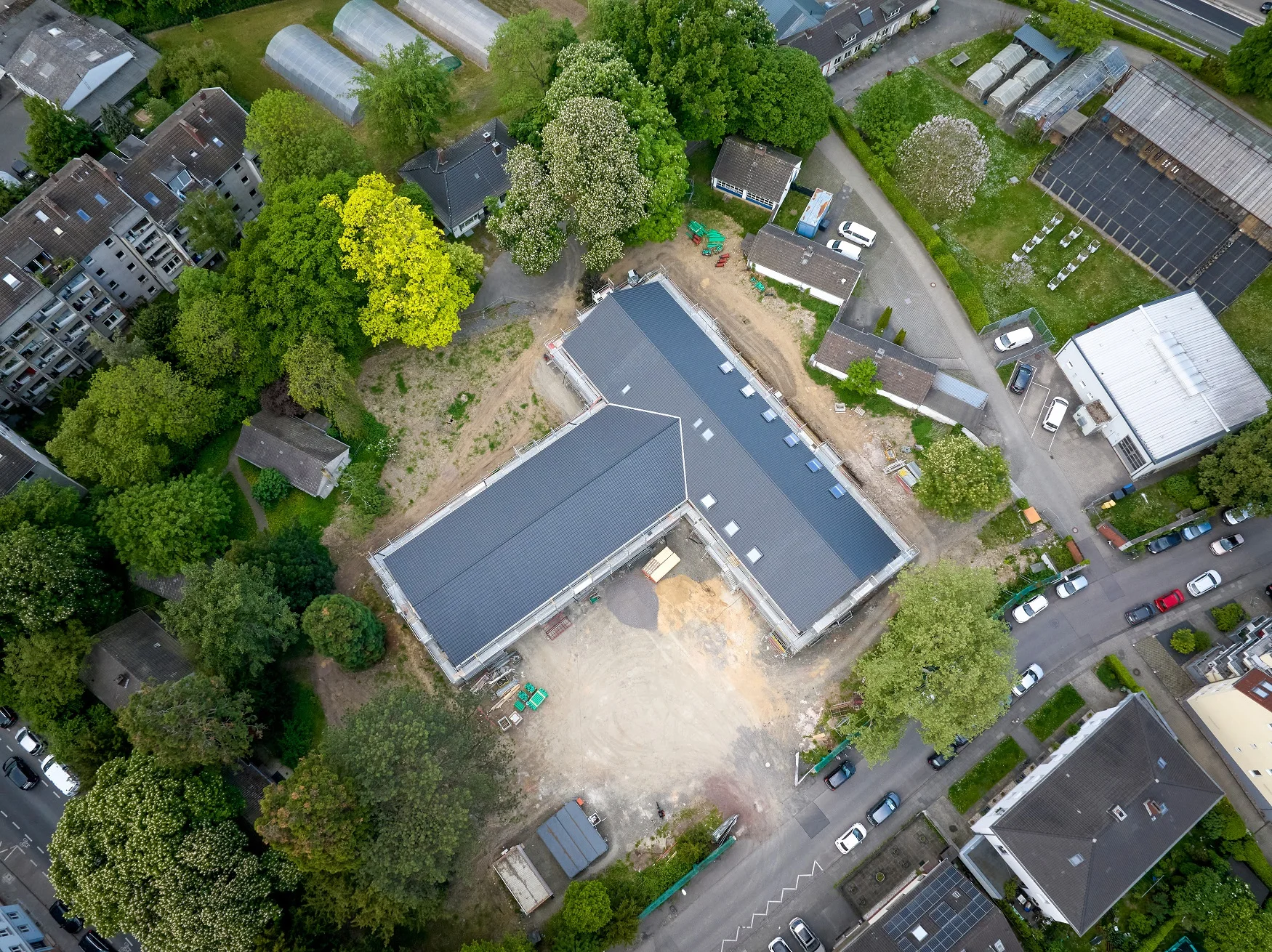 The newbuild at the corner of Sebastianstraße and Carl-Troll-Straße will meet the most stringent environmental standards and thus serve as a role model for construction that is focused on the future.