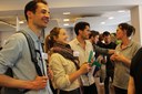 At the career fair, PhD students and graduates were able to expand their professional network and make new contacts.