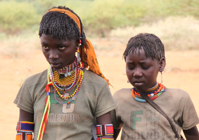 Pokot Mädchen, Kenia